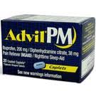 Advil PM Nighttime Fast Sleep Aid Pain Reliever - 20ct