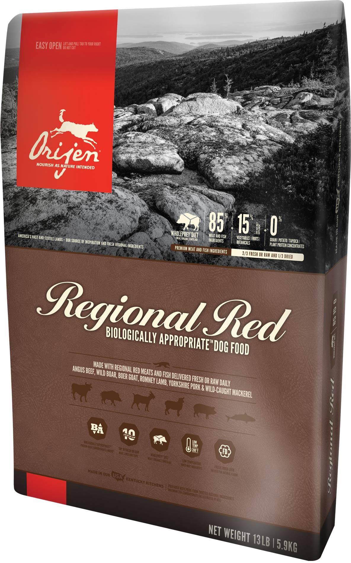 Orijen Regional Red Dog Food - 12 oz.