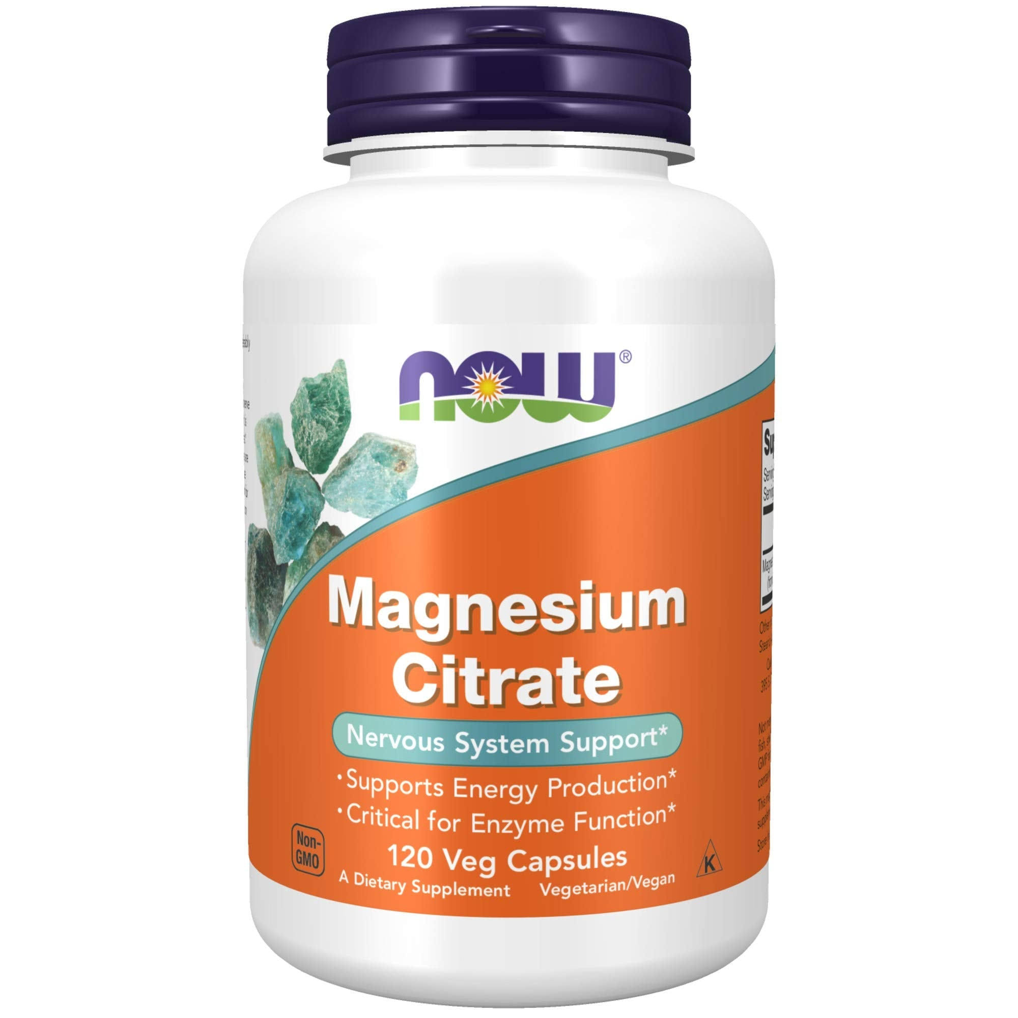 Now Foods Magnesium Citrate - 120 Vcaps