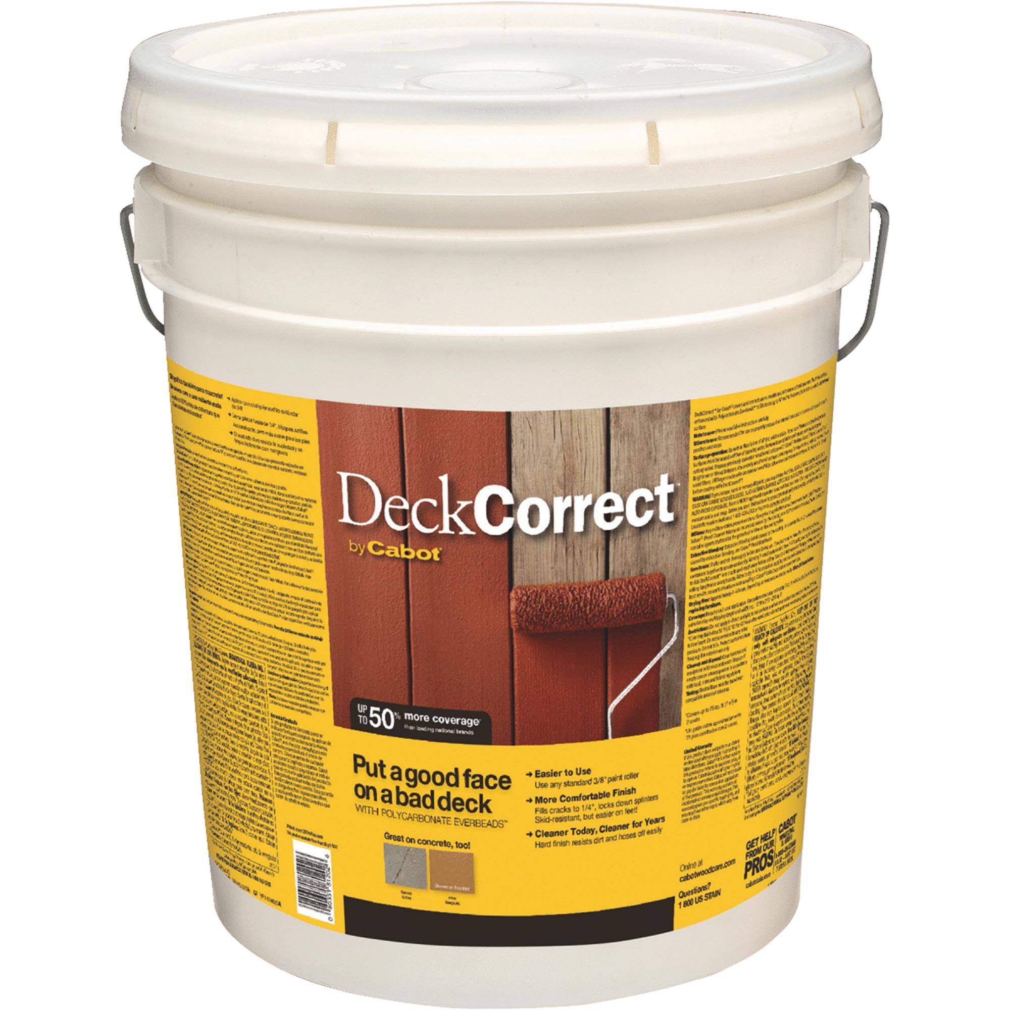 Cabot 25200-08 Deck Correct 5gal Stain