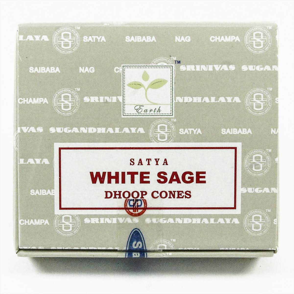 Satya White Sage Dhoop Cones