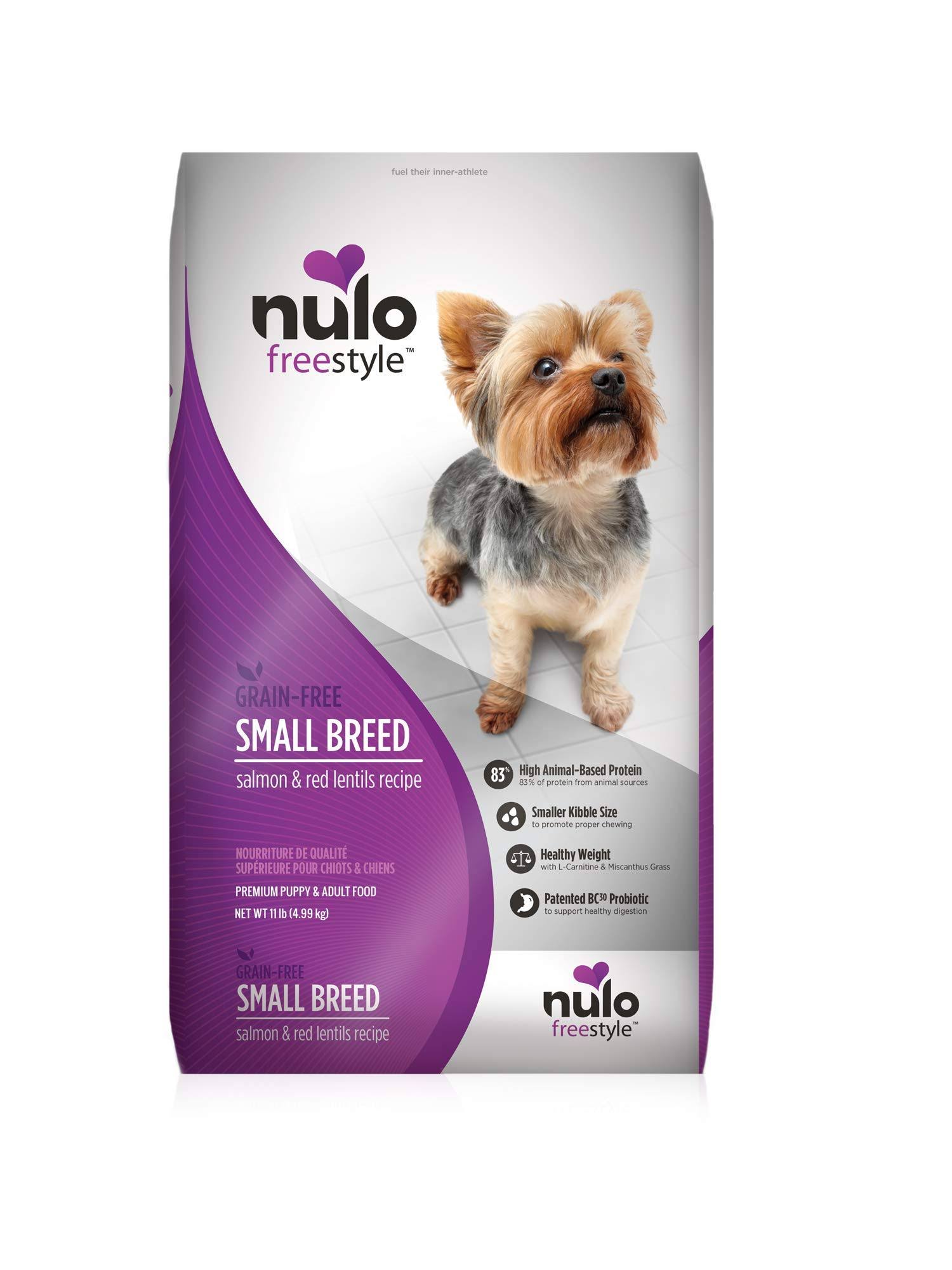 Nulo Dog Food - Small Breed, Salmon and Red Lentils Recipe