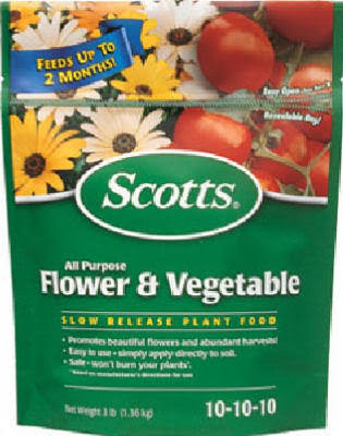 Scotts All Purpose Flower and Vegetable Continuous Release Plant Food - 3lb