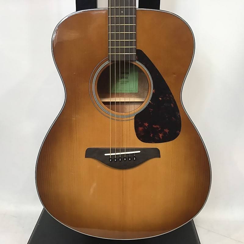 Yamaha FS800-VT Solid Spruce Top OM Acoustic Guitar Vintage Tint
