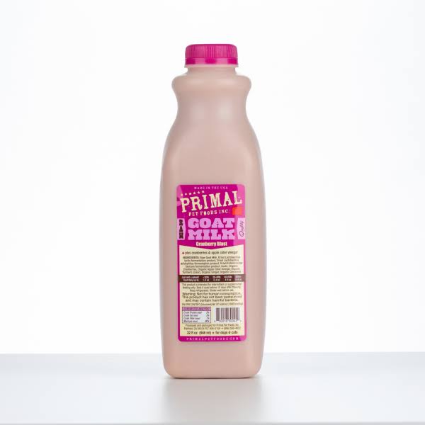 Primal Goat Milk 32oz / Cranberry Blast