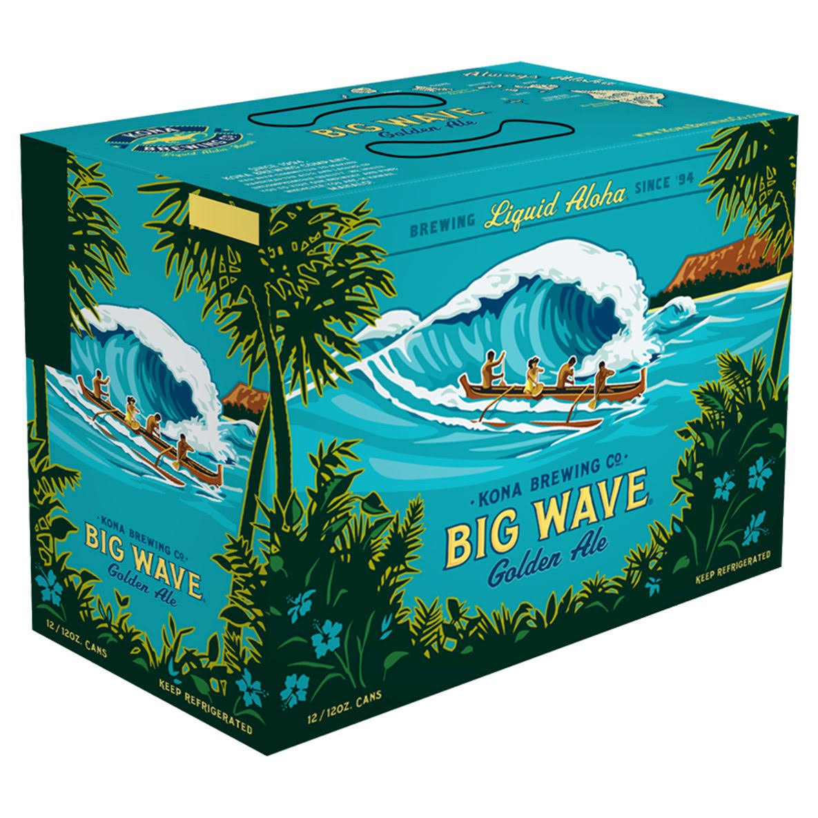 Kona Big Wave Amber Ale - 12pk, 12oz