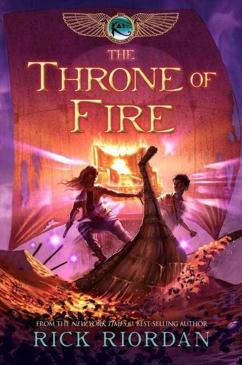 The Kane Chronicles, The, Book Two: Throne of Fire [Book]