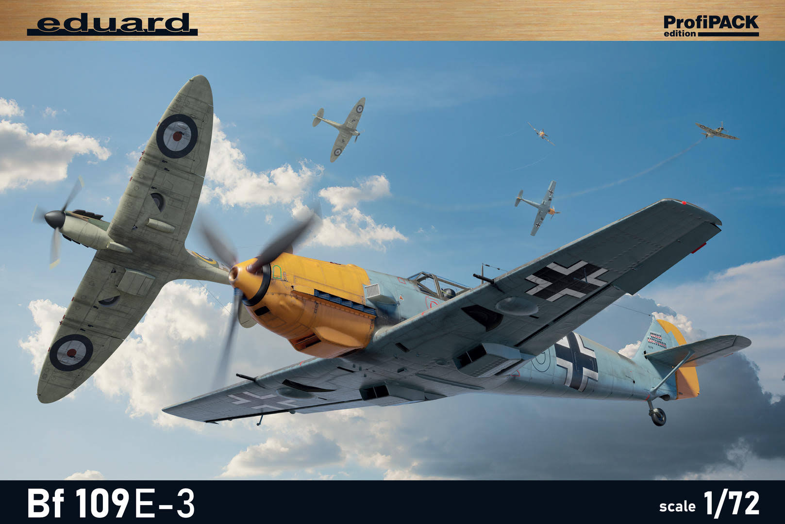 Eduard 7032 1:72 Messerschmitt Bf-109E-3 ProfiPACK Edition