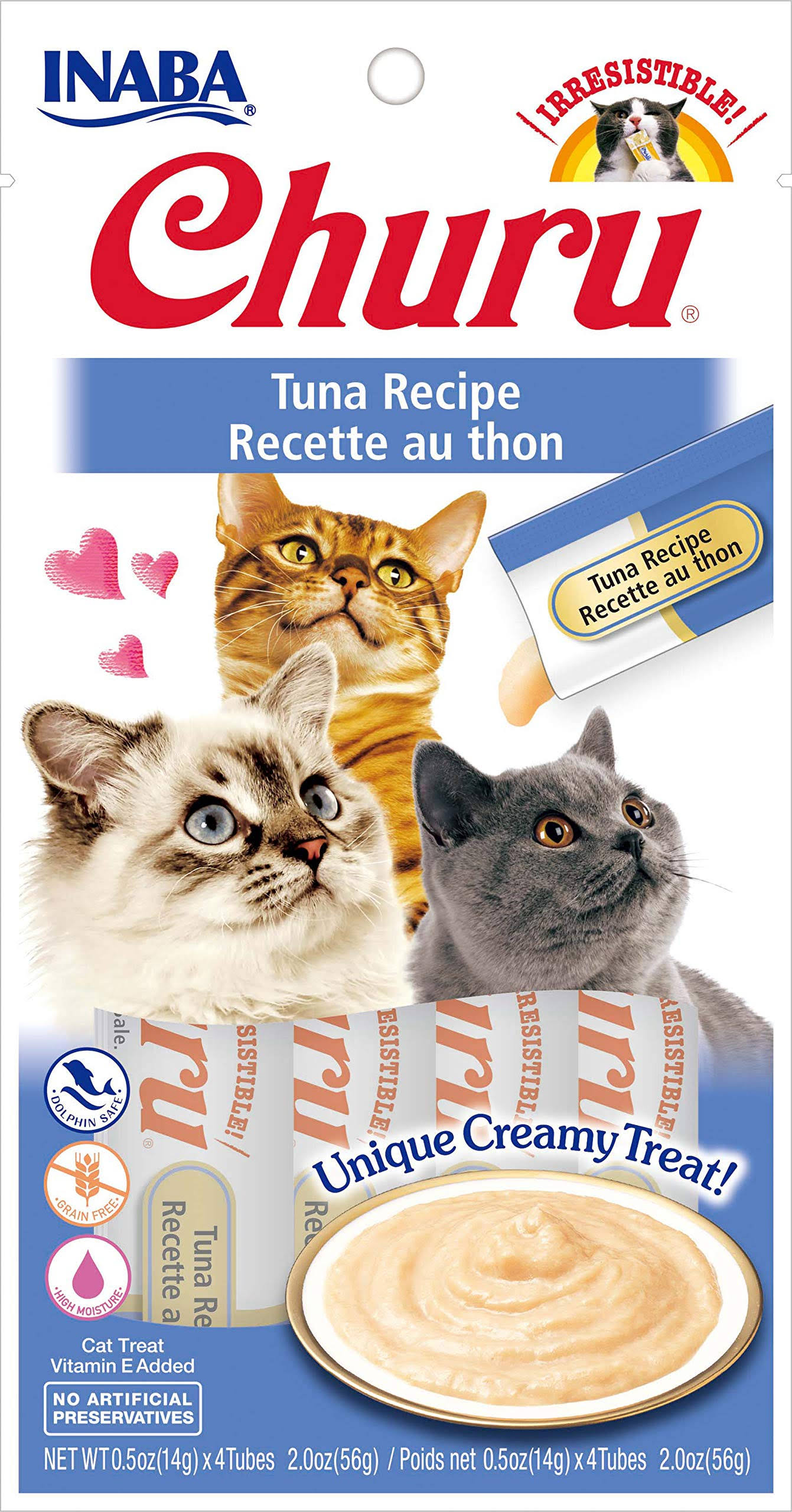 Inaba Churu Puree Tuna Cat Treats