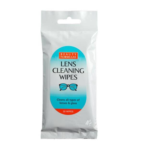 Beauty Formula Lens Cleaning Wipes (20 Wipes)