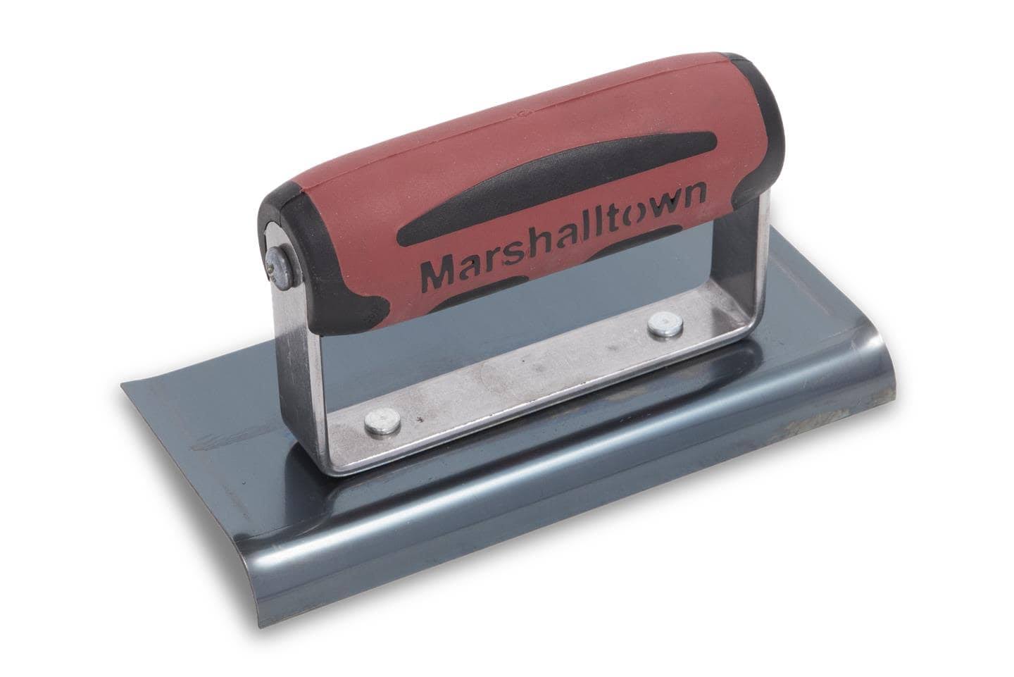 Marshalltown Blue Steel Curved End Hand Edger - 3" x 6"