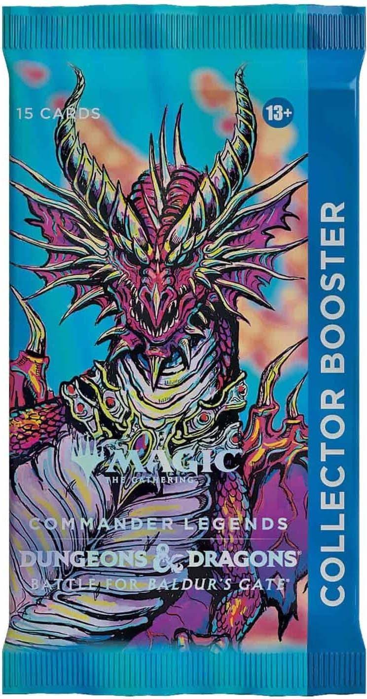 Magic The Gathering Commander Legends: Battle For Baldur'S Gate - Collector Booster Pack