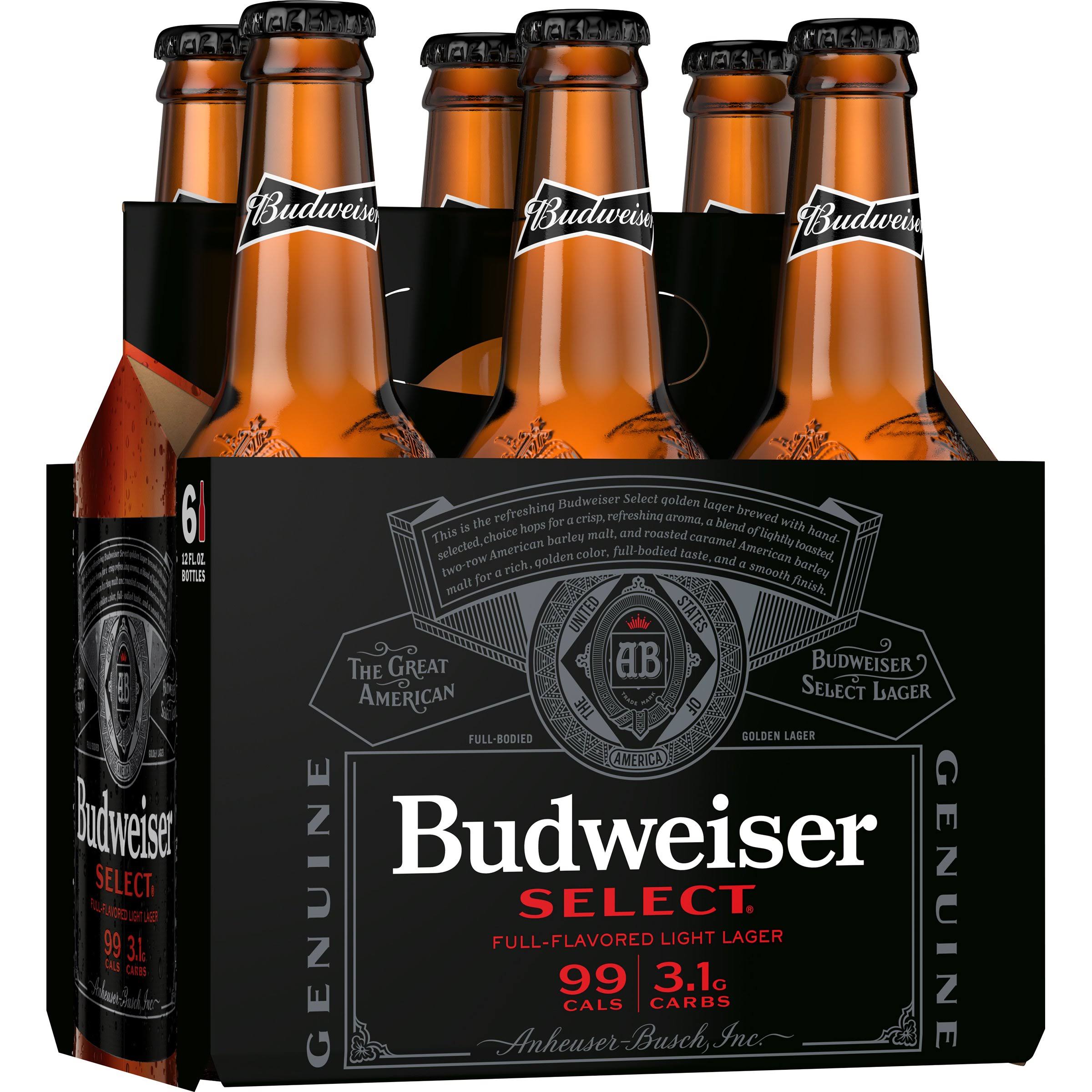 Budweiser Select Beer - 6pk, 12oz
