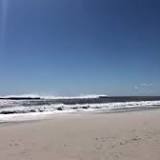 Surfers Brave Hurricane Fiona Waves Off New Jersey Coastline