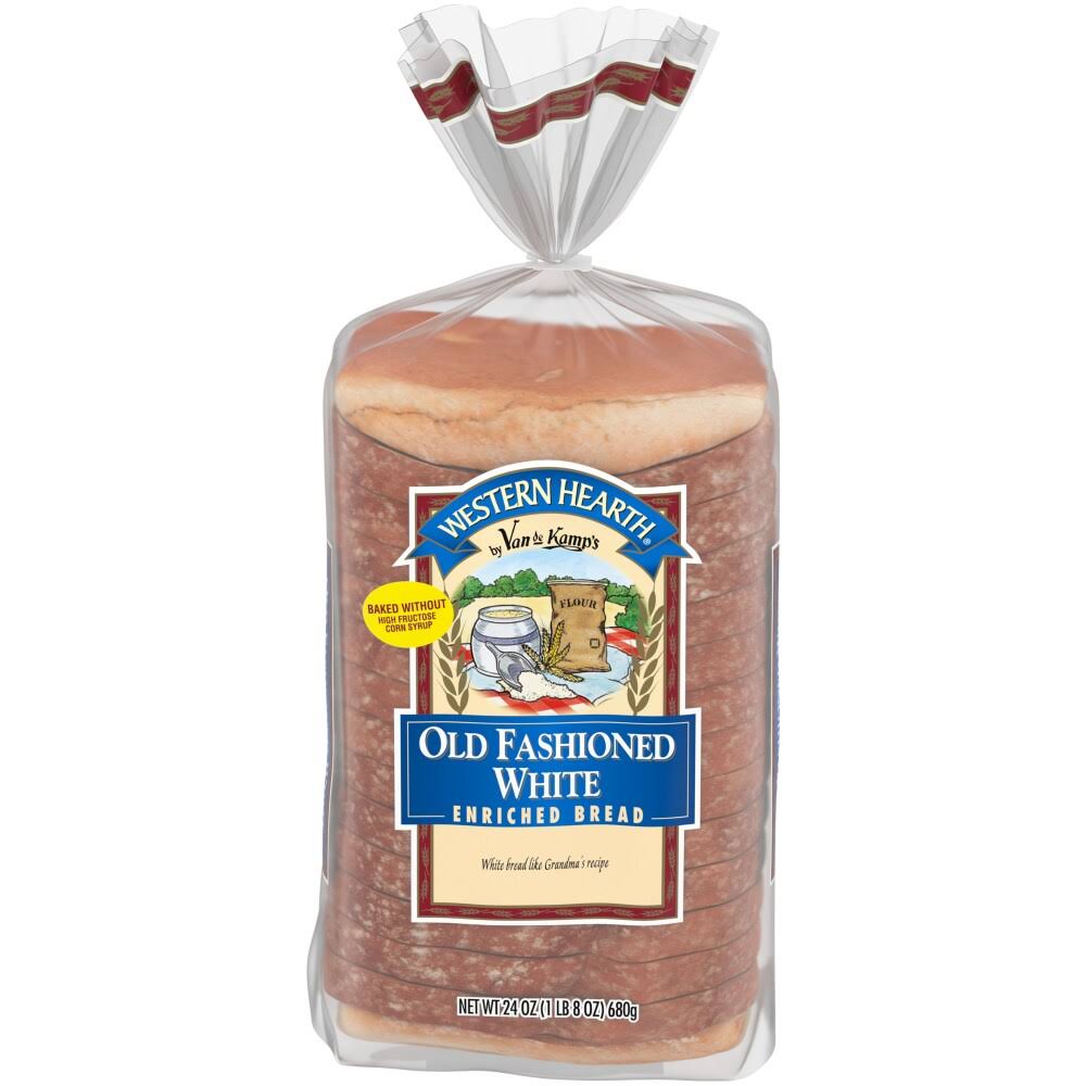 Western Hearth Old Fashioned White Enriched Bread 24 oz