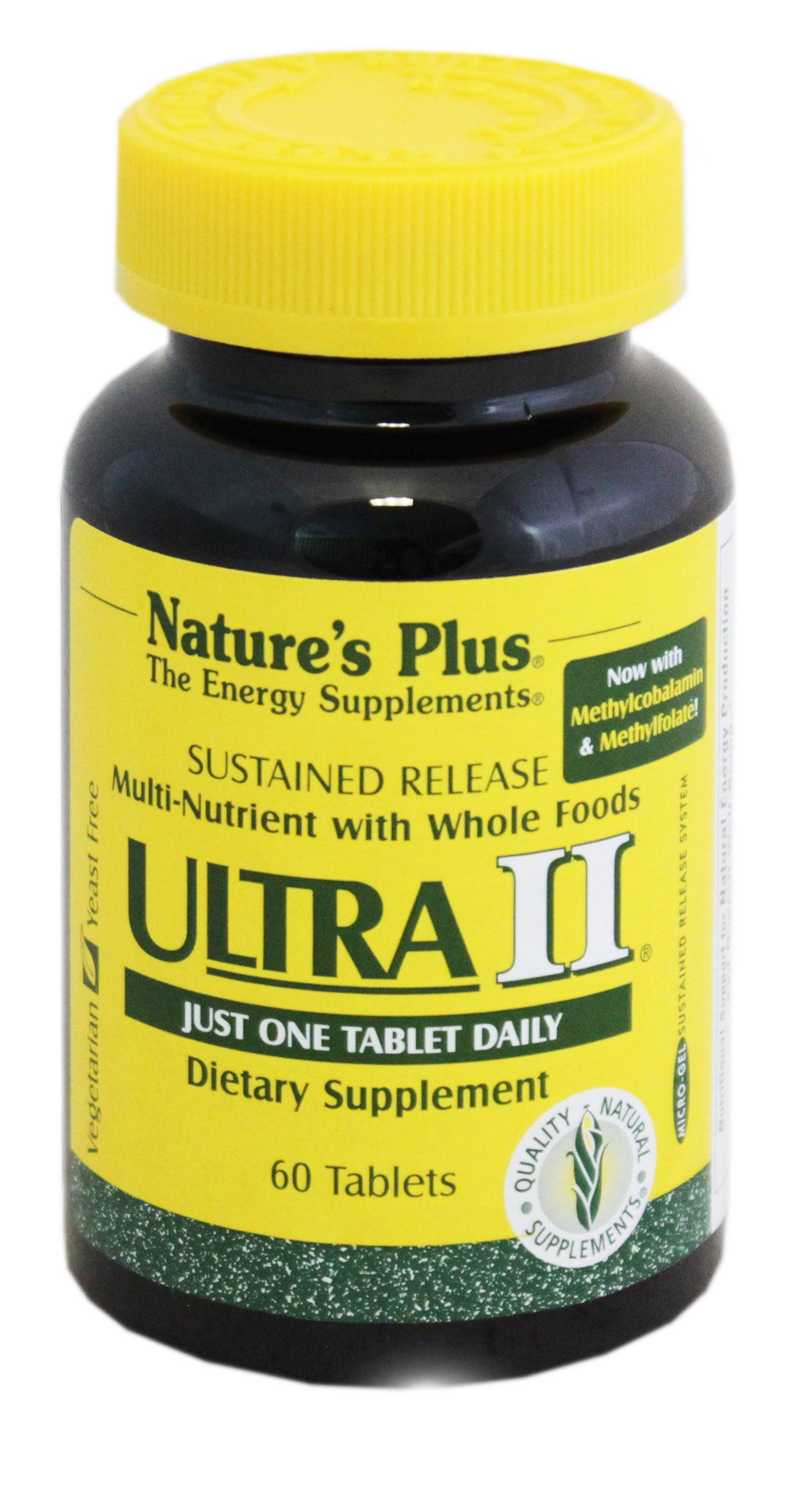 Nature's Plus Ultra II Sustained Release - 60 Tablets
