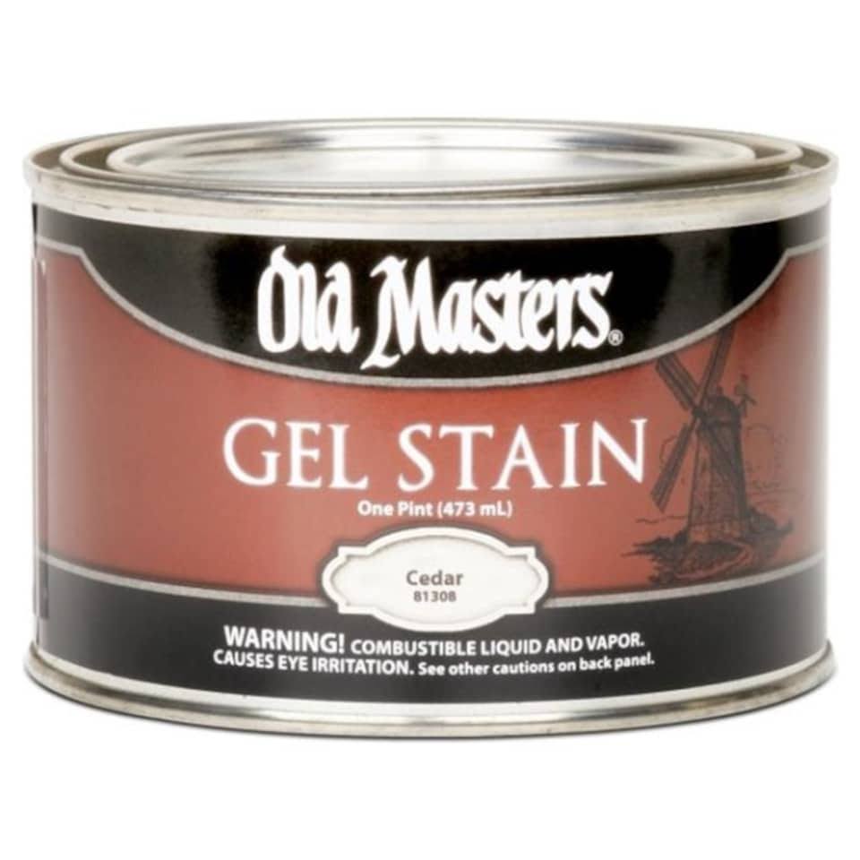 Old Masters 81308 Oil Based Gel Stain Paint - 1pint