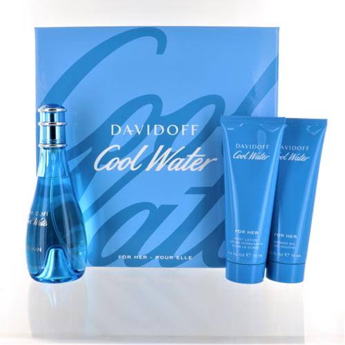 Cool Water Woman 3-Piece Gift Set