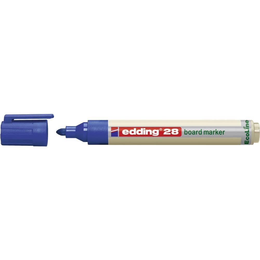 Edding 4-28003 Ecoline Bullet Tip Whiteboard Marker 28 Blue