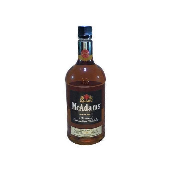 Mcadam's Canadian Whiskey 80'