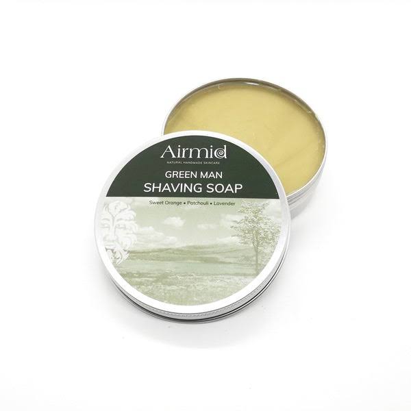 Airmid Green Man Shaving Soap 70g