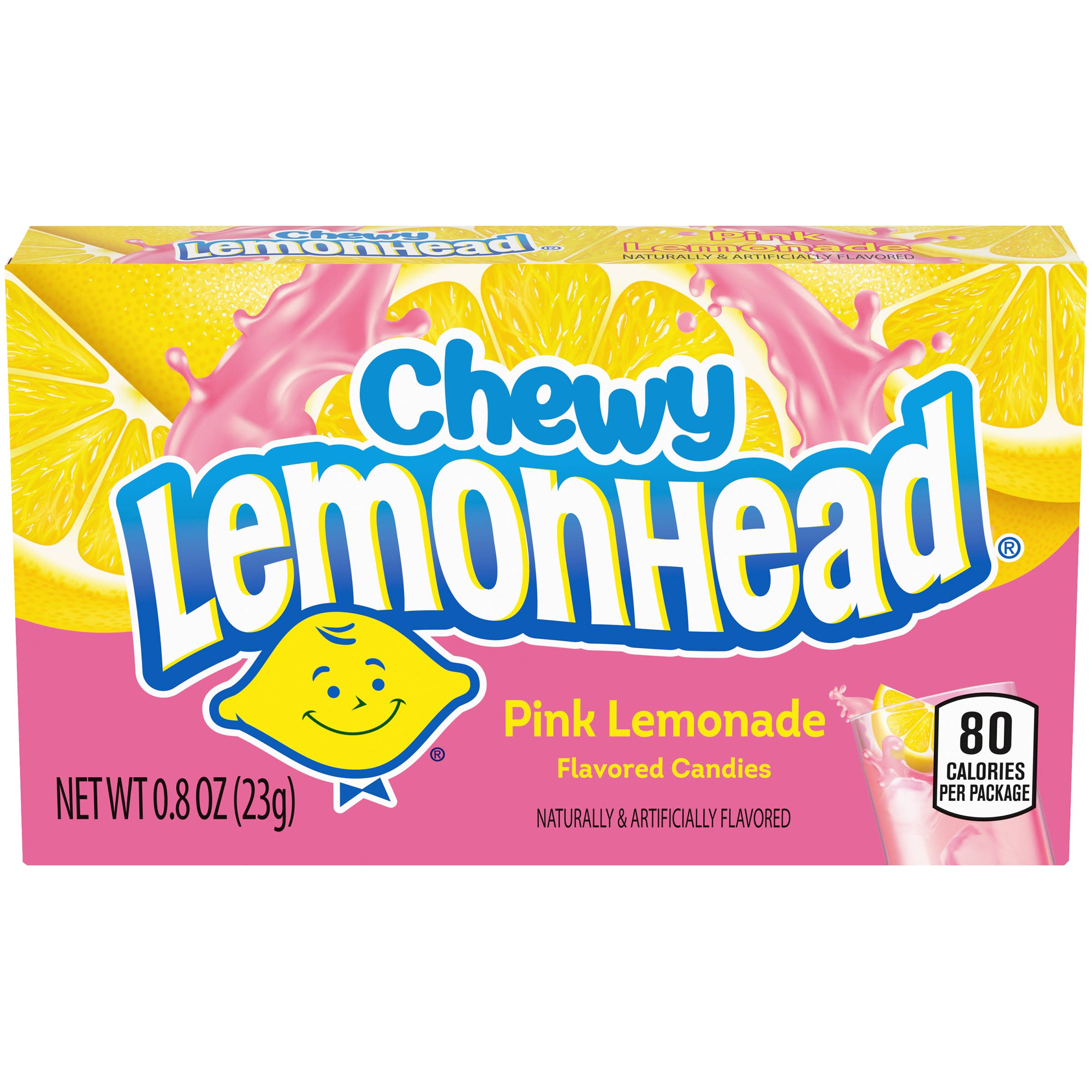 Chewy Lemonhead Candies - Pink Lemonade Flavored