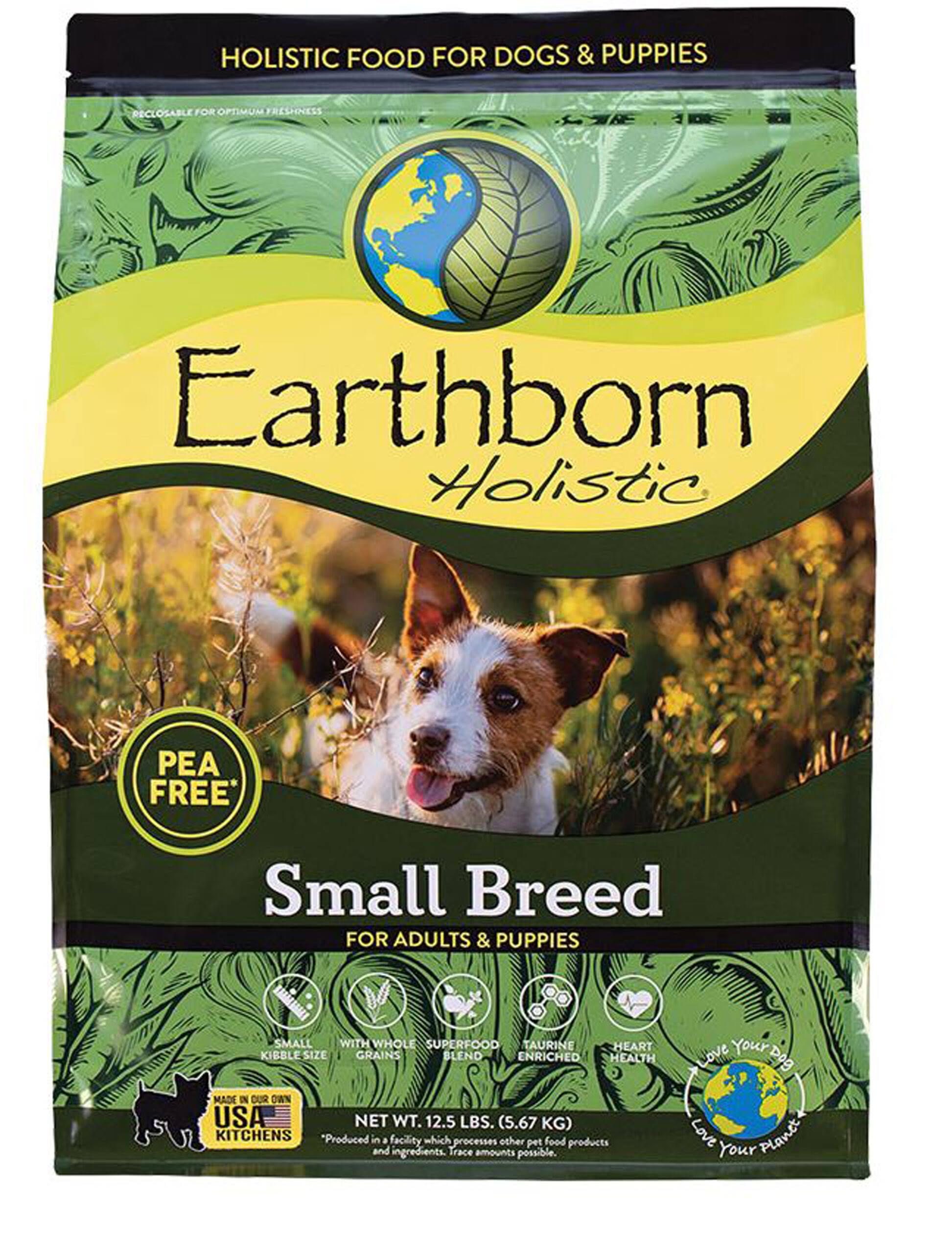 Earthborn Holistic Small Breed Dry Dog Food (12.5 lb)