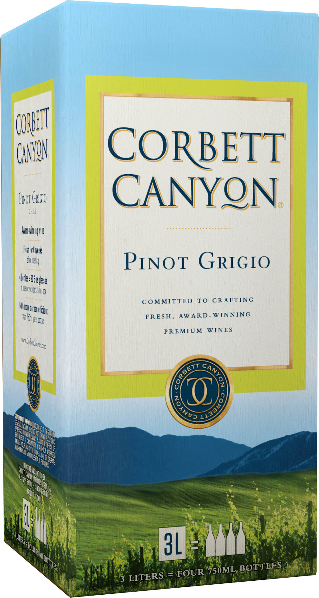 Corbett Canyon Pinot Grigio-Chenin Blanc - 3 lt