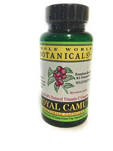 Whole World Botanicals Royal Camu Dietary Supplement - 70 Capsules