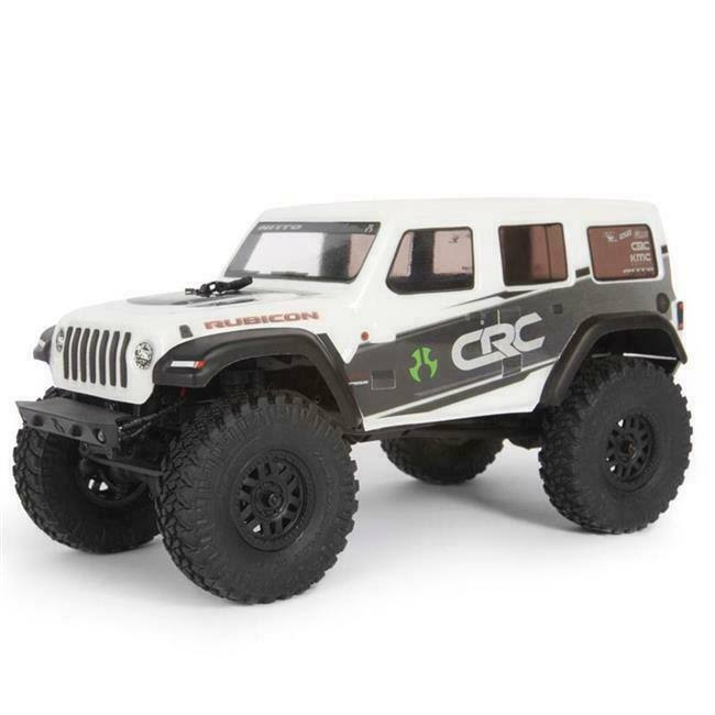 Axial Crawler SCX24 2019 Jeep Wrangler Jlu Crc 1/24 4WD-RTR White / AXI00002V2T1