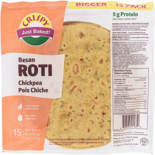 Crispy Besan Roti - 15 ct