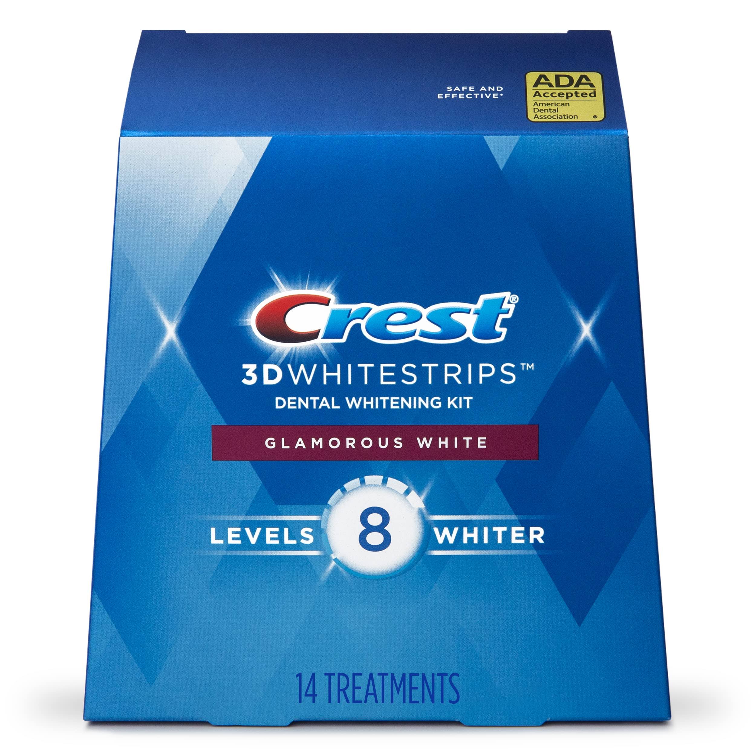 Crest 3D White Whitestrips Glamorous White Dental Whitening Kit - 28pk