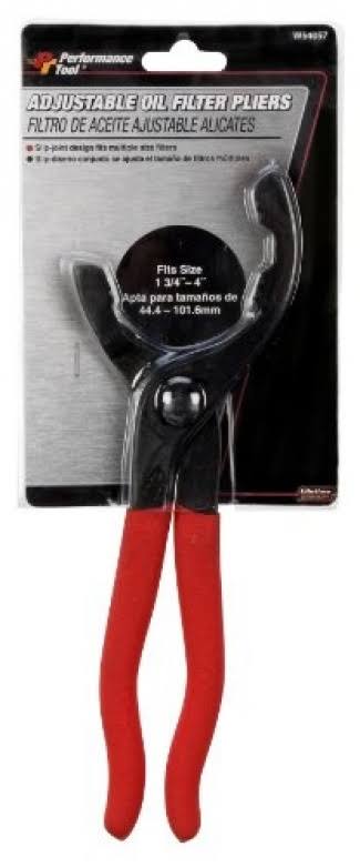 Performance Tool W54057 Small Oil Filter Pliers - 1 3/4" To 4"