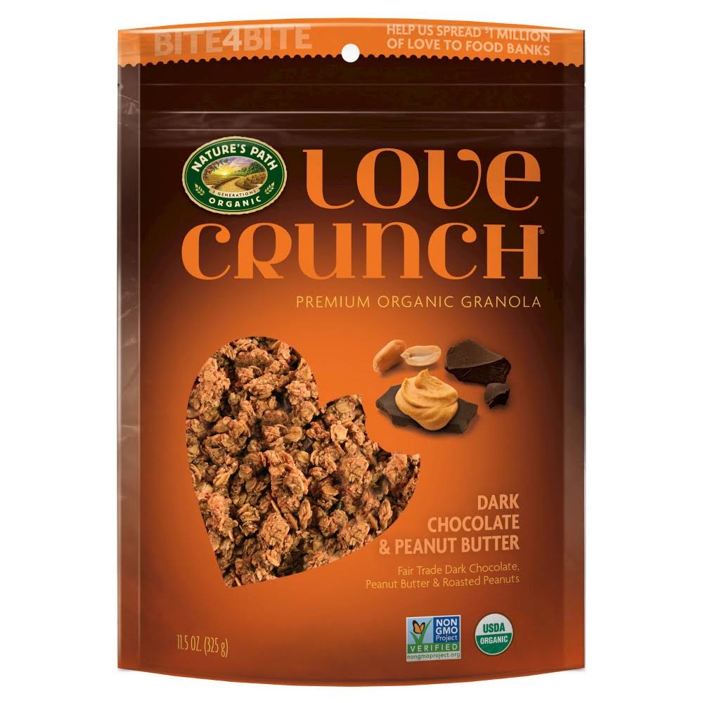 Nature's Path Organic Love Crunch Organic Granola - Dark Chocolate & Peanut Butter, 55g