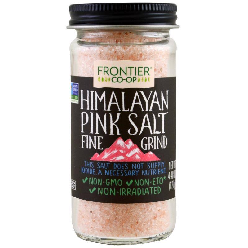 Frontier Pink Himalayan Salt - Fine Grind, 4.48oz