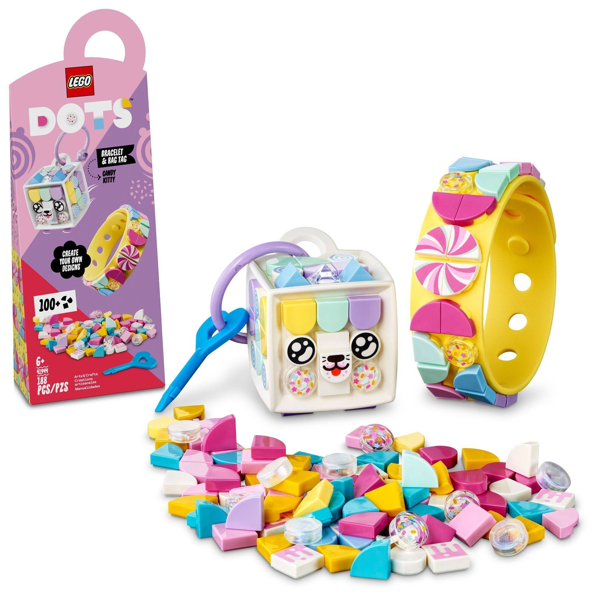 LEGO DOTS Candy Kitty Bracelet & Bag Tag 41944