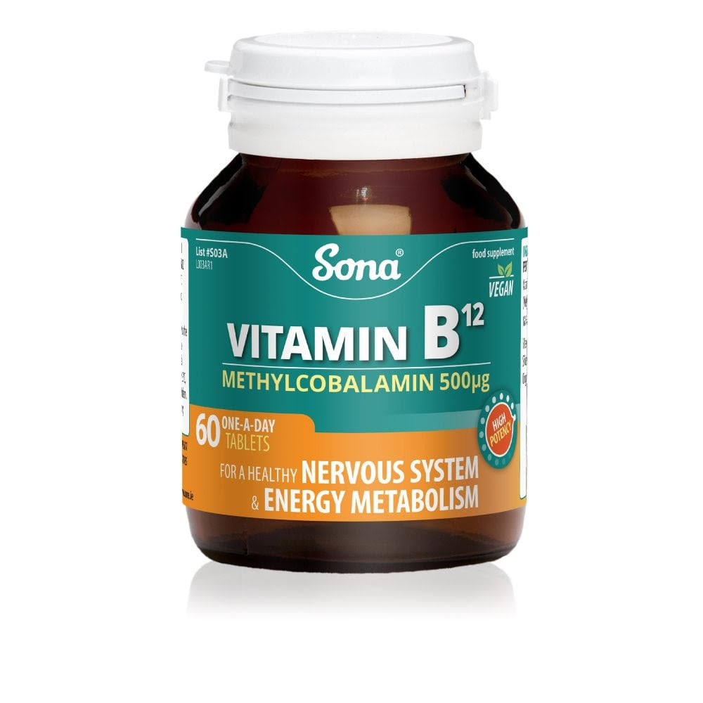 Sona Vitamin B12 - Methylcobalamin 500μg