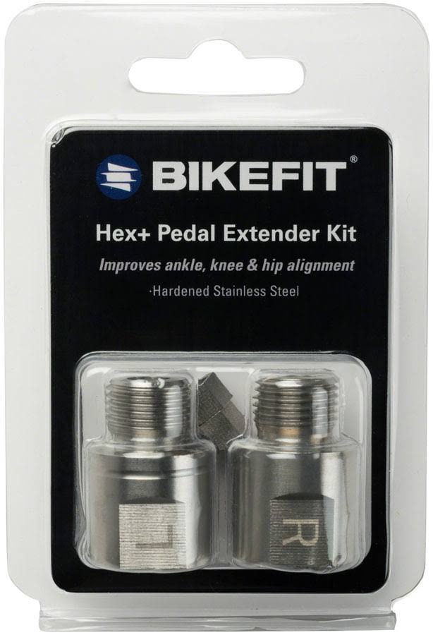 BikeFit Hex Pedal Spacers Extenders - 20mm