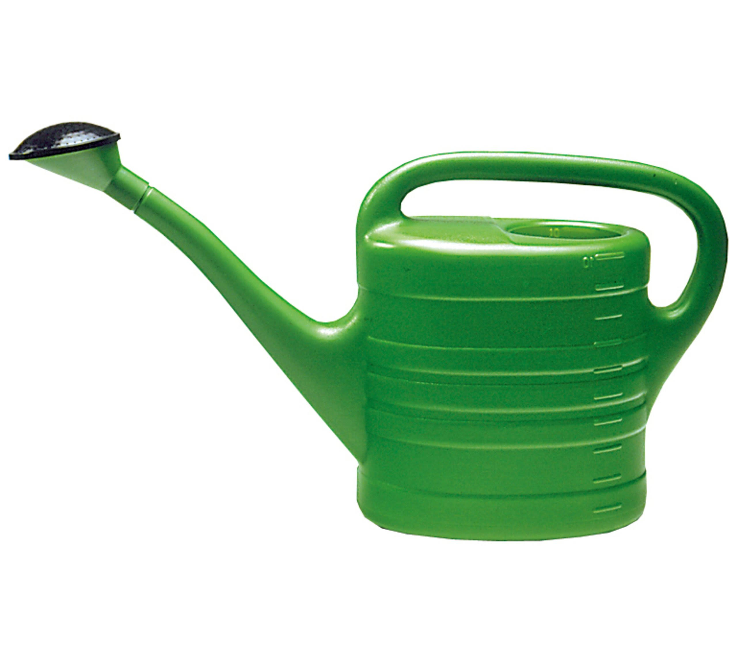Plastic Watering Can - Green, 10l