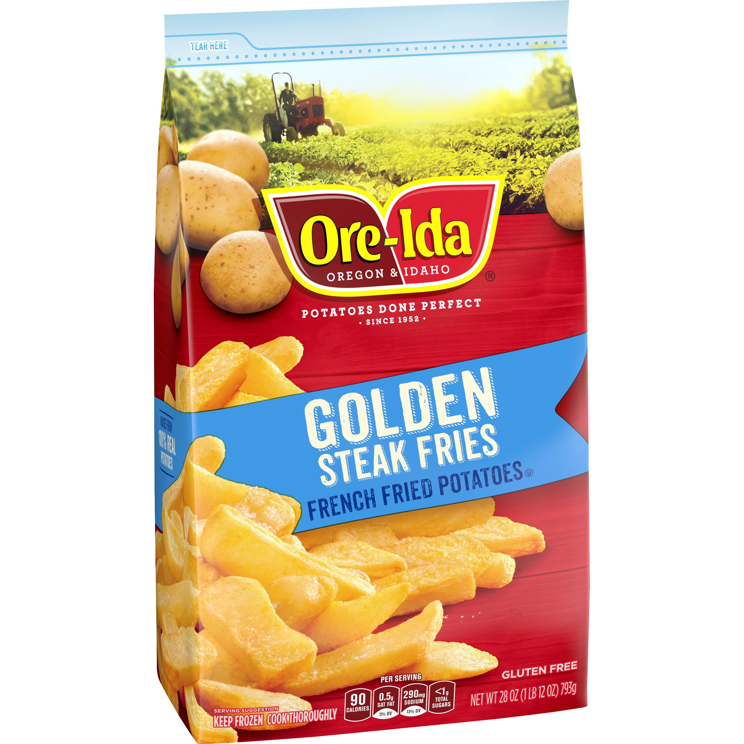Ore Ida Steak Fries Thick-Cut French Fried Potatoes - 28oz