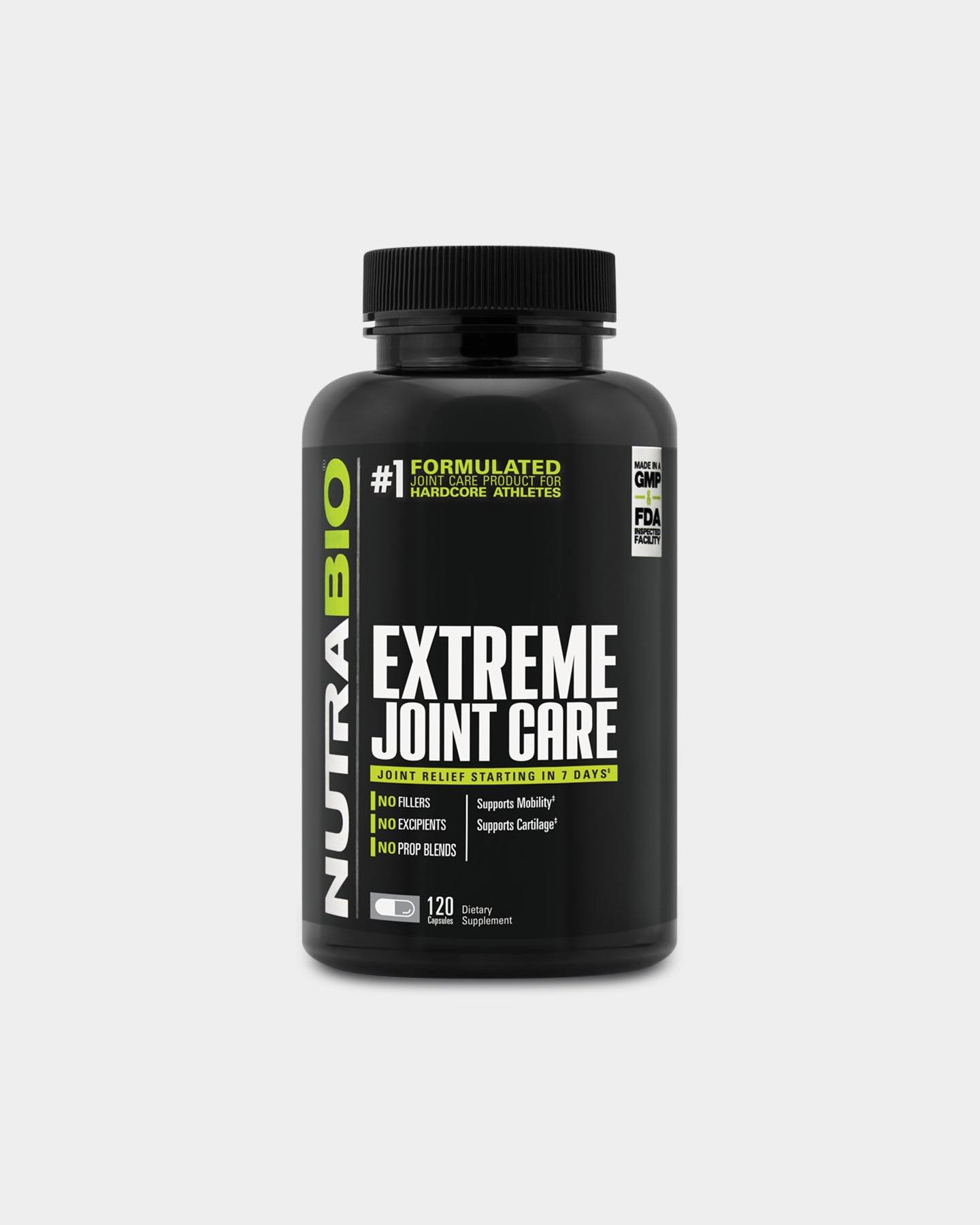 Nutrabio Extreme Joint Care Supplement - 120 Capsules