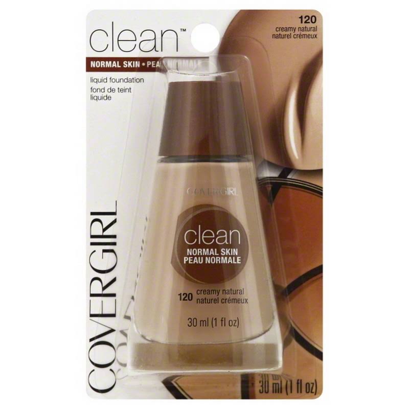 Covergirl Clean Liquid Makeup - Creamy Natural, 1oz