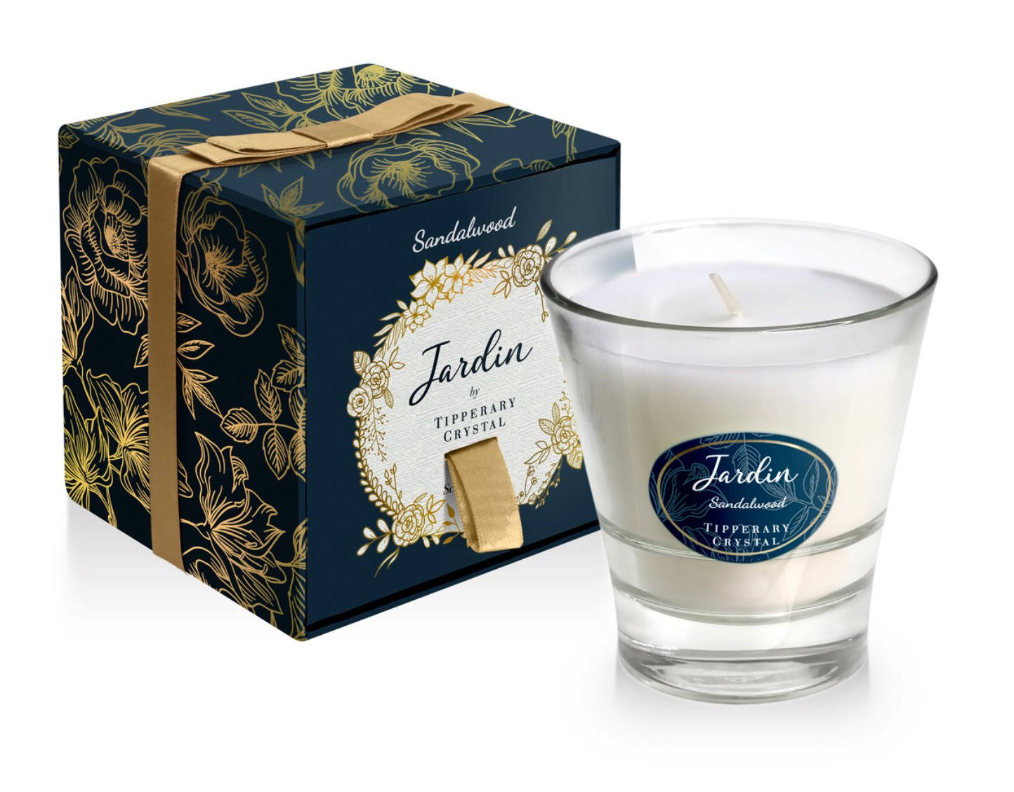 Tipperary Crystal Sandalwood - Jardin Candle Collection New 2021