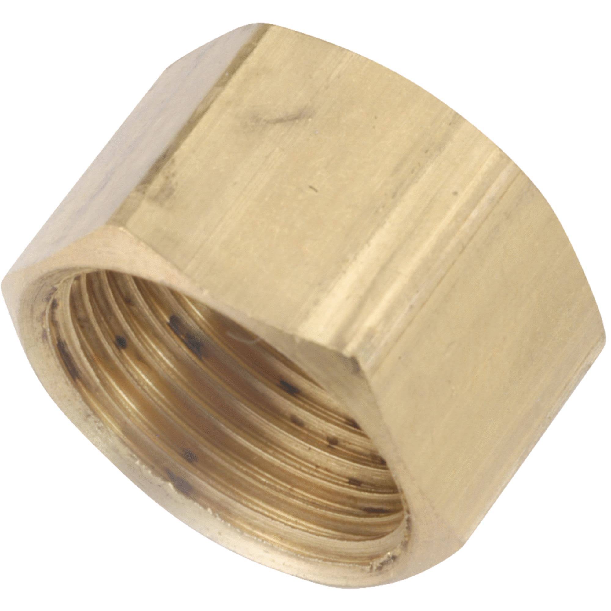 Anderson Metals Brass Compression Cap - 3/8"