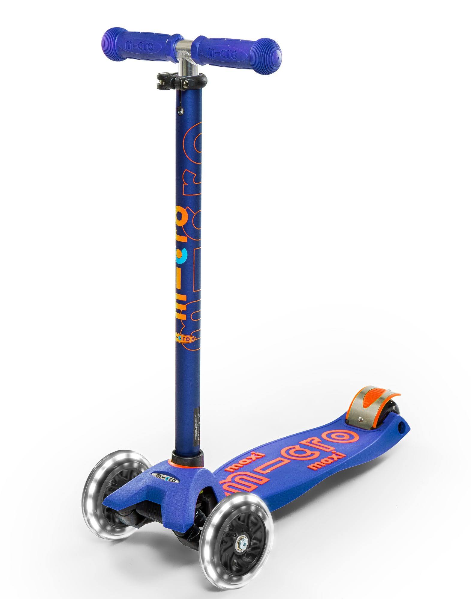 Maxi Deluxe LED Light-Up Scooter - Blue