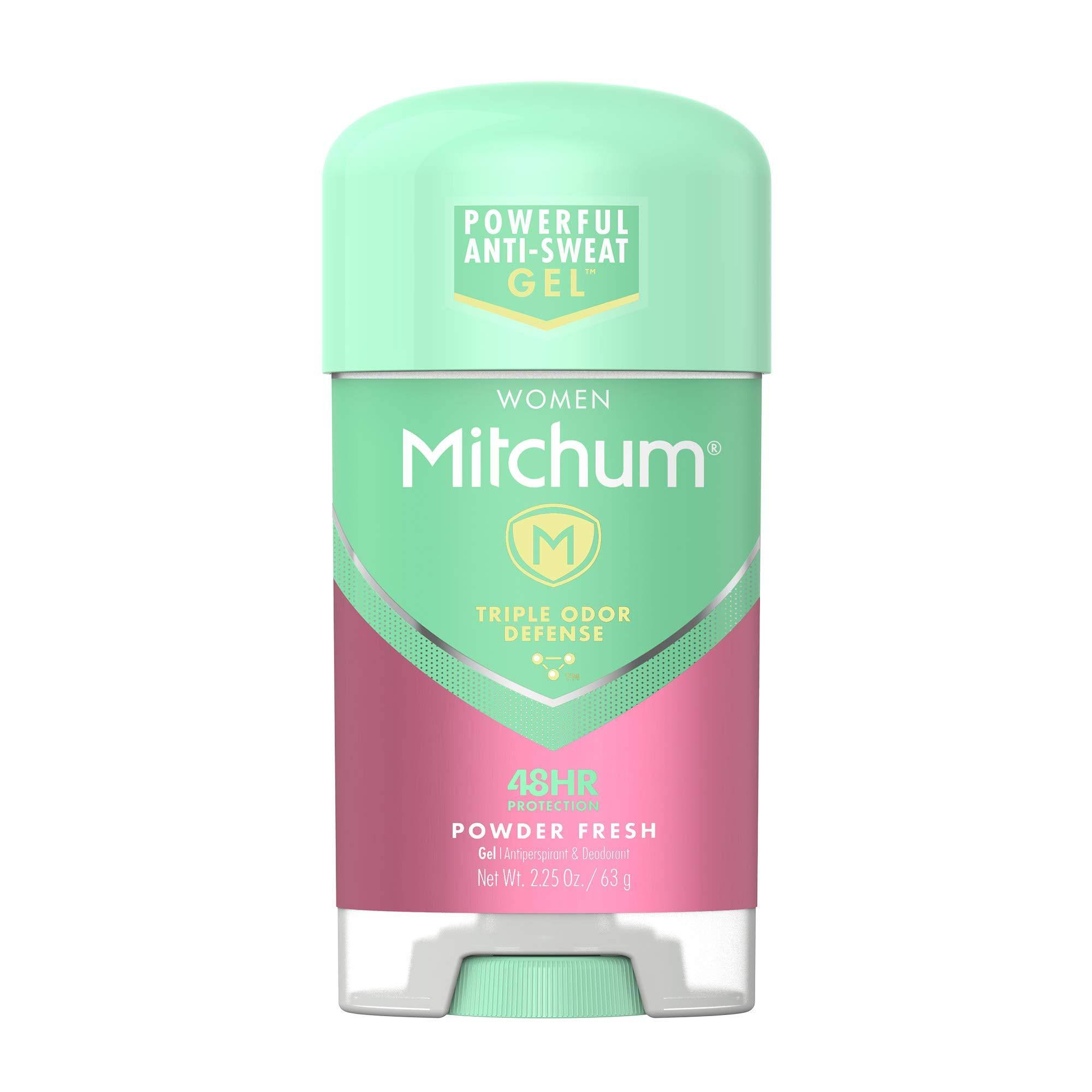 Mitchum Women's Power Gel Antiperspirant Deodorant - Powder Fresh, 2.25oz