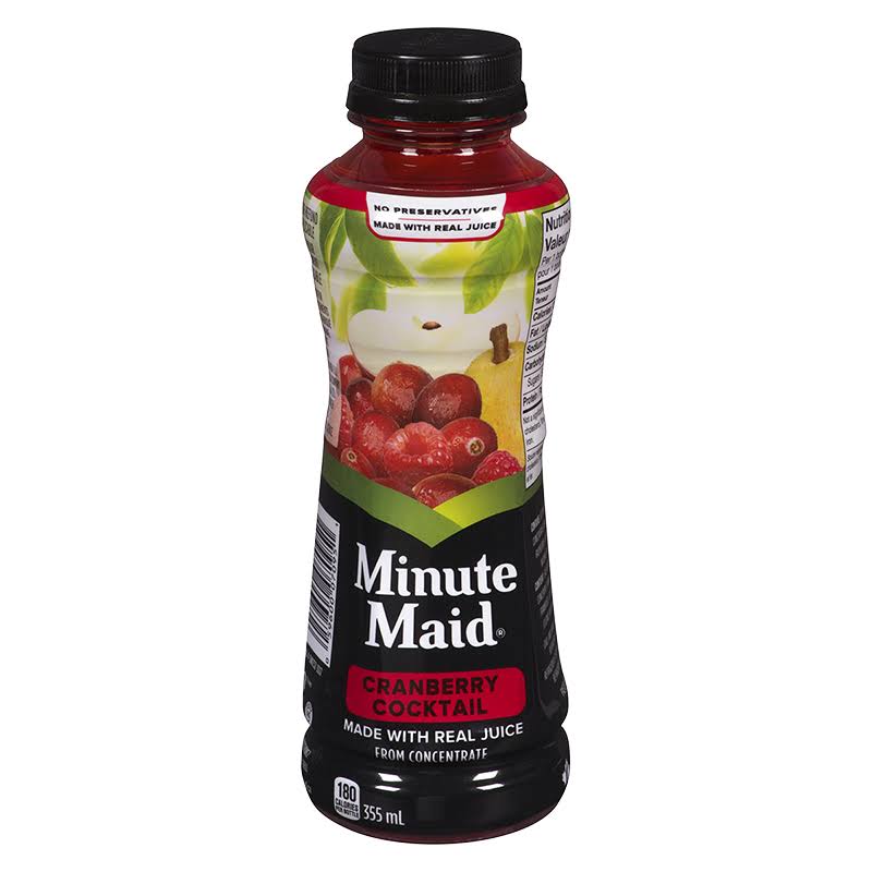 Minute Maid Cranberry Cocktail 355Ml
