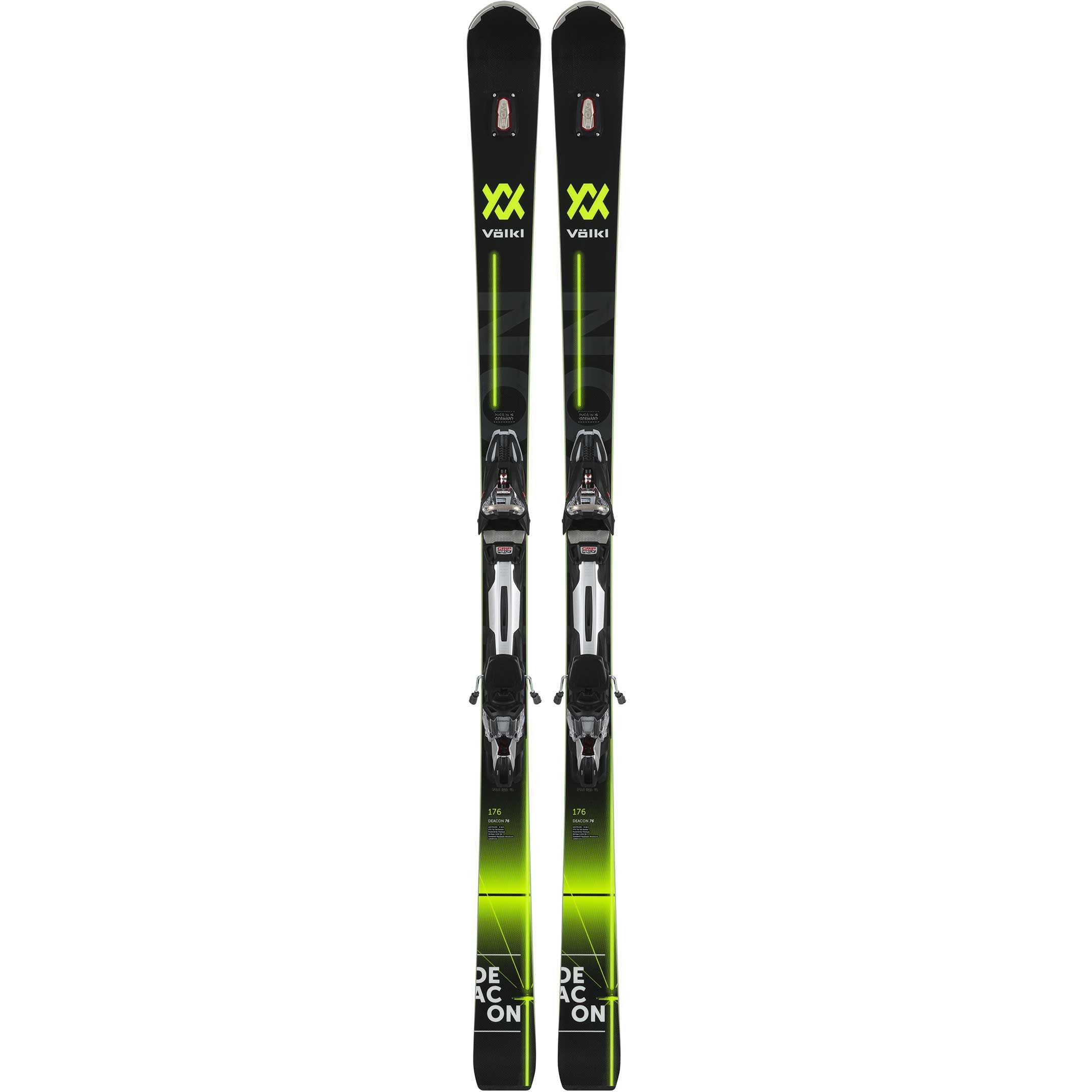 Volkl Deacon 76 18/19 Black-Acid Green 176 Ski Men
