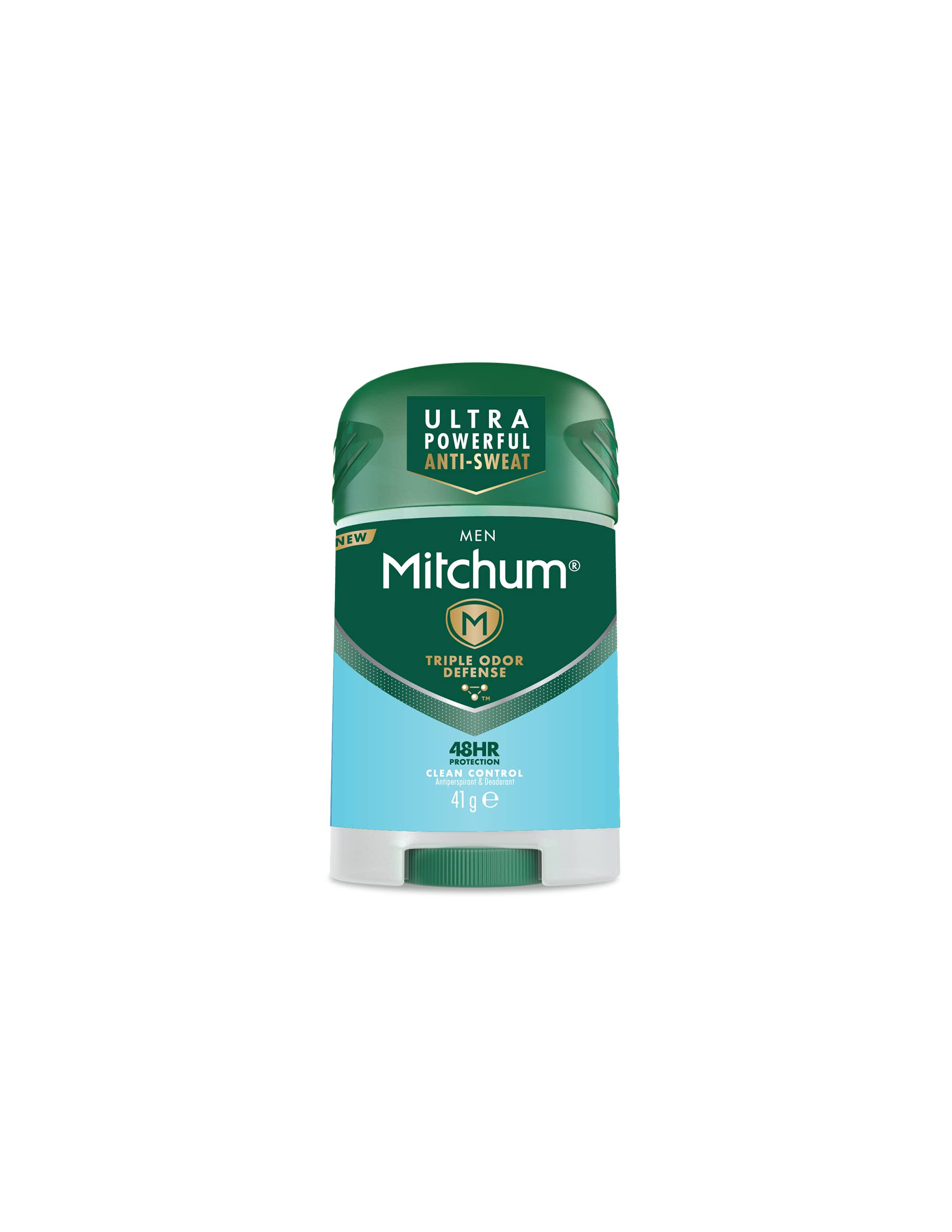 Mitchum Men Triple Odor Defense 48hr Protection Antiperspirant and Deodorant - Clean Control, 41g
