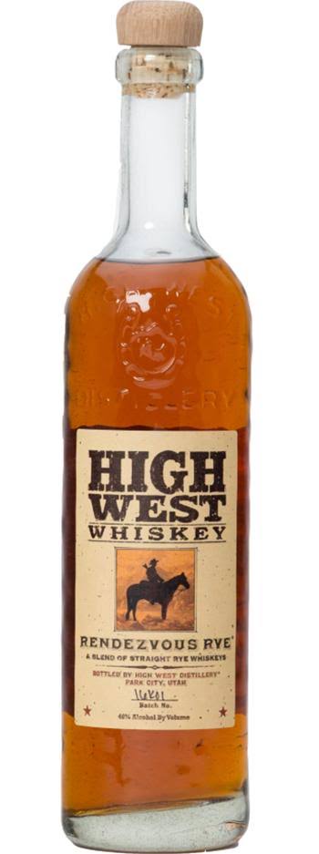 High West Rendezvous Rye x 1, Spirits, whiskys